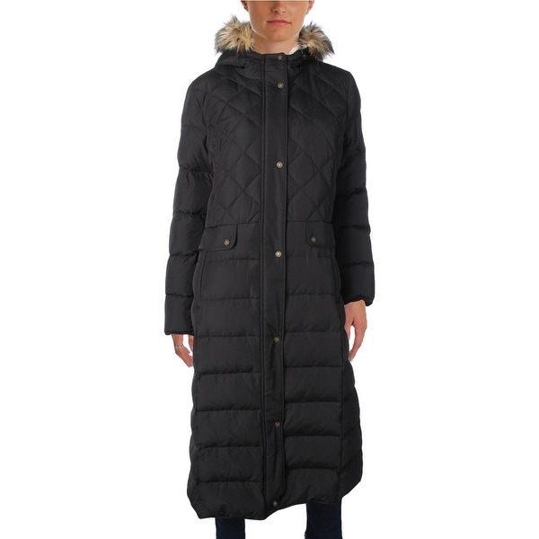 ralph lauren packable maxi coat
