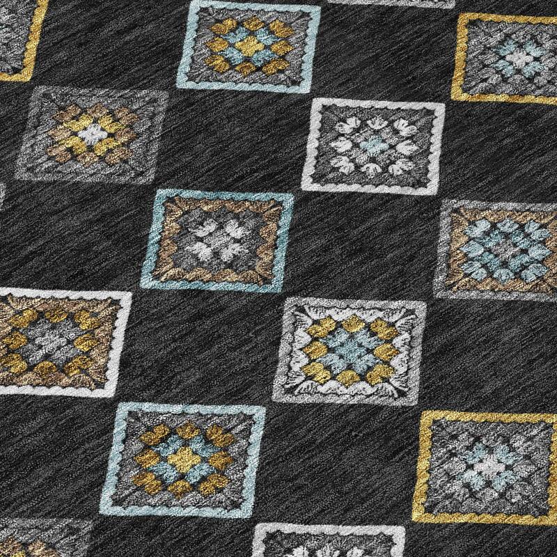 Machine Washable Indoor/ Outdoor Global Flagler Chantille Rug