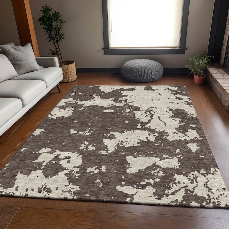 Premium Washable Super Soft Absstract Contempo Mayfield Rug