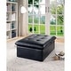 preview thumbnail 4 of 11, Kathleen Contemporary Faux Leather Tufted Adjustable Accent Chair by Porch & Den