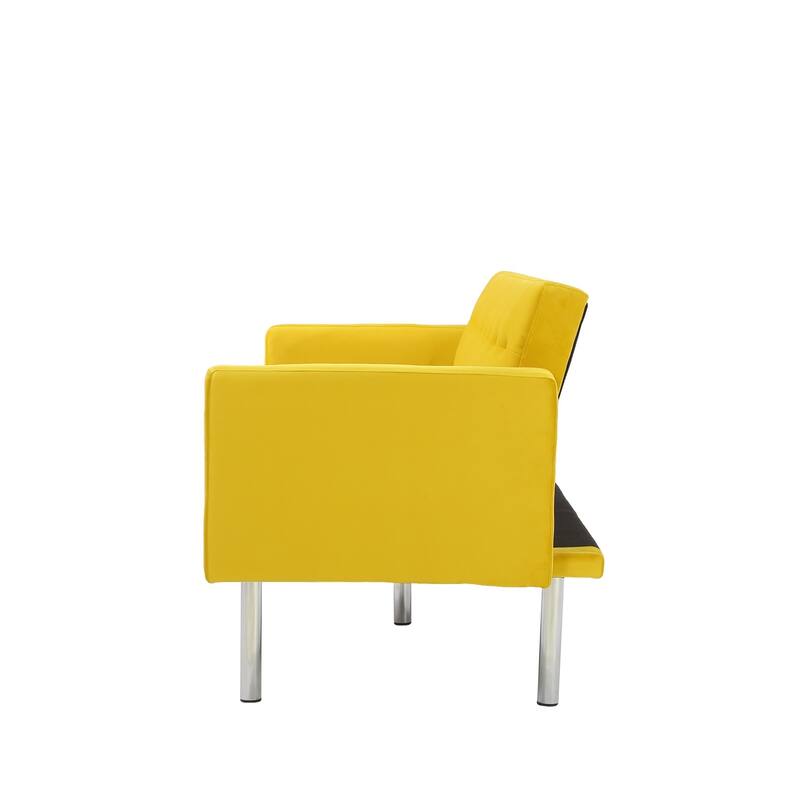 Futon Sofa Bed, Convertible Futon Couch Bed, Loveseat Sleeper Sofa, Daybed for Living Room, Apartment, Office