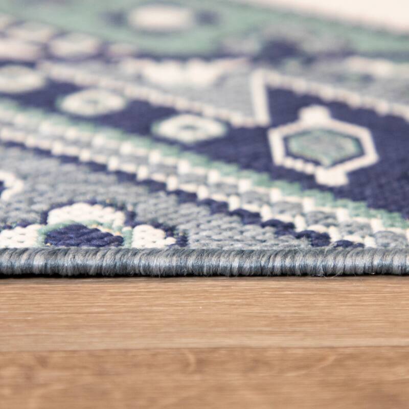Carmina Medallion Indoor/Outdoor Area Rug