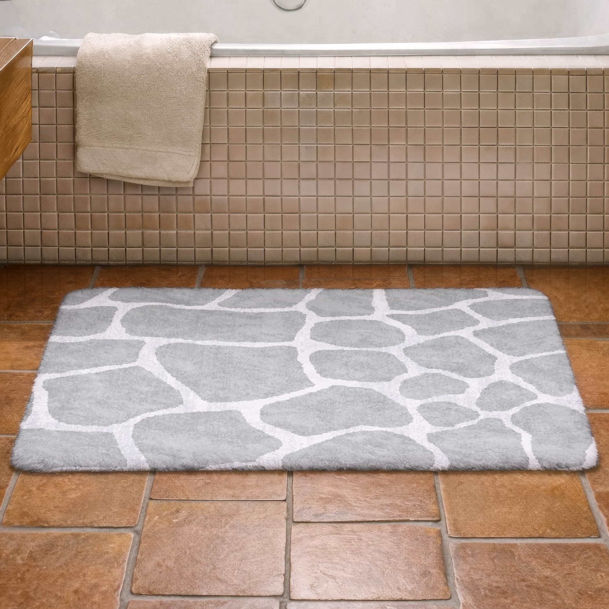 Premium Washable Super Soft Animal Giraffe Dream Shag Rug