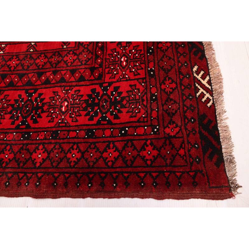 ECARPETGALLERY Hand-knotted Khal Mohammadi Red Wool Rug - 8'2 x 10'9