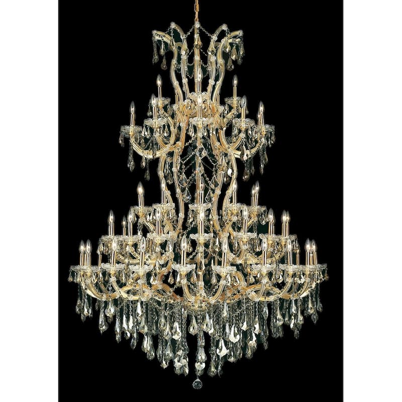 Fleur Illumination 61 light Gold Chandelier
