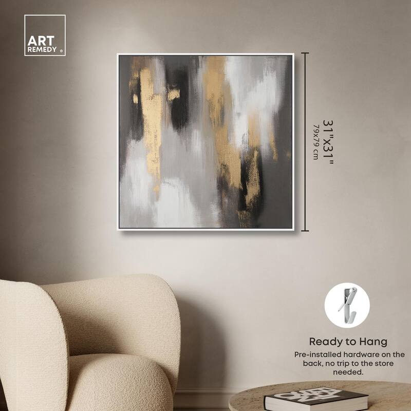 Gleaming Abyss I Canvas by Art Remedy