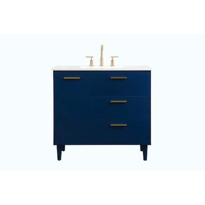 Elegant Lighting VF47036M Baldwin 36" Free Standing Single Basin