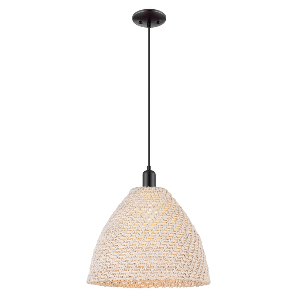 Innovations Lighting Downtown Urban - Natural Ballston Dome - 1 Light 16" Cord Hung Mini Pendant