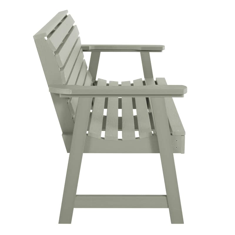 HIGHWOOD Weatherly Eco-Friendly 4-foot Garden Bench