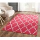 preview thumbnail 8 of 34, SAFAVIEH Handmade Flatweave Dhurries Shiela Modern Moroccan Wool Rug 3' x 5' - Red/Ivory - Rectangle