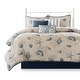 preview thumbnail 9 of 11, Madison Park Nantucket Cotton Printed 7-piece Comforter Set