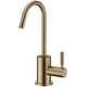 preview thumbnail 1 of 7, Whitehaus Forever Hot Point of Use Modern Cold Water Drinking Water Antique Brass