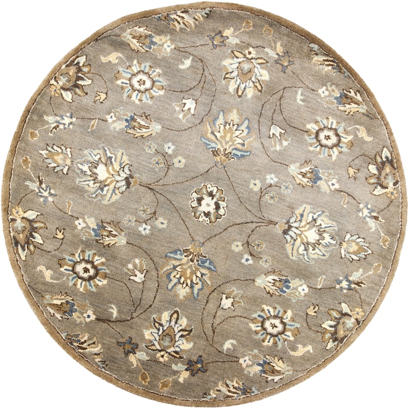 Domani Alexandria Grey Marrakesh Hand-tufted Wool Area Rug