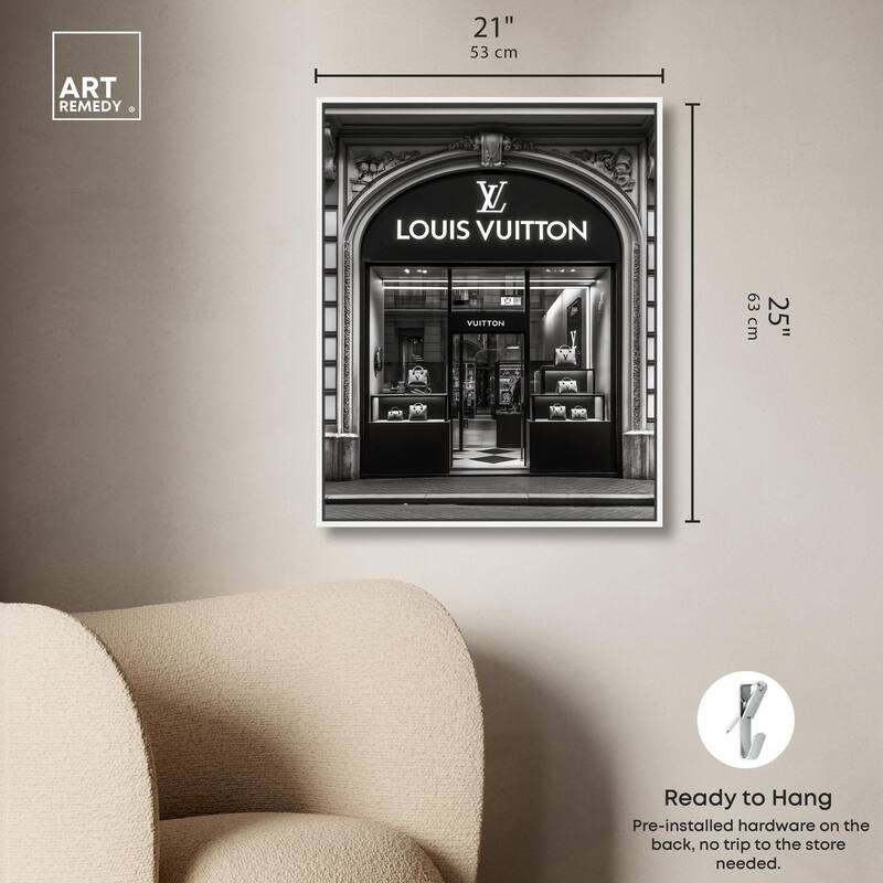 House of Vuitton I Canvas by Art Remedy