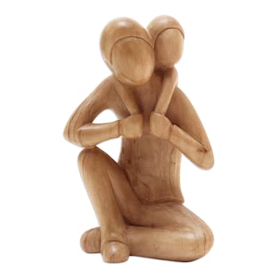 Novica Handmade My Hero Wood Statuette