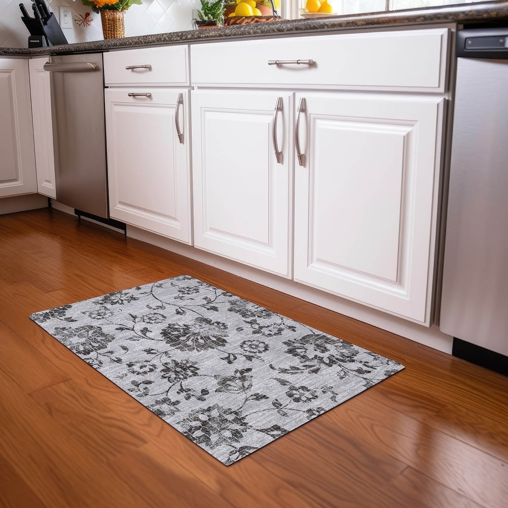 Premium Washable Super Soft Floral Whimsy Mayfield Rug