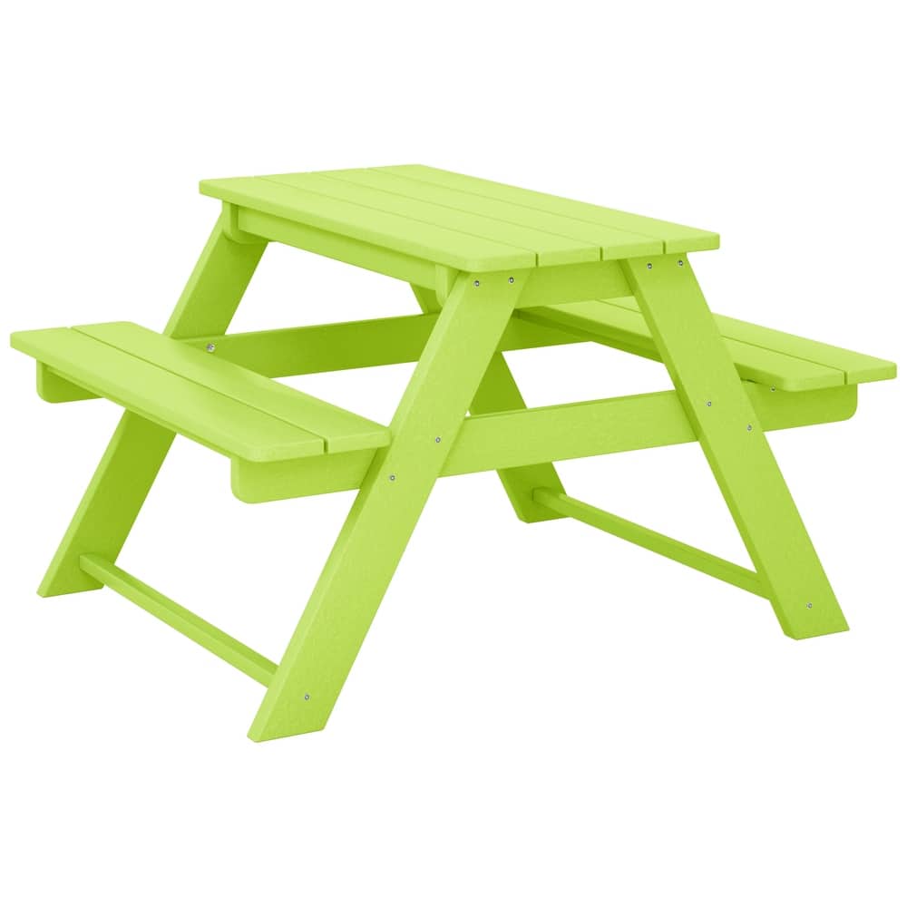 Laguna Kids Outdoor Poly Picnic Table