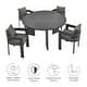 preview thumbnail 13 of 14, Tahoe 5-Piece Outdoor Patio Aluminum Dining Set i
