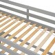 preview thumbnail 9 of 13, Twin Size Wood Bunk Bed with Built-In Desk and Ladder ,Easy Assembly