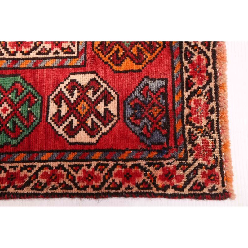 ECARPETGALLERY Hand-knotted Konya Anatolian Red Wool Rug - 5'1 x 9'4