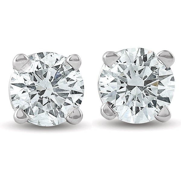 genuine diamond stud earrings sale