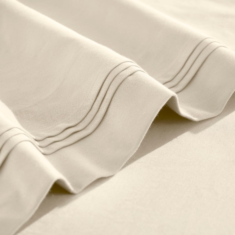 Superior Egyptian Cotton 650 Thread Count Deep Pocket Solid Sheet Set
