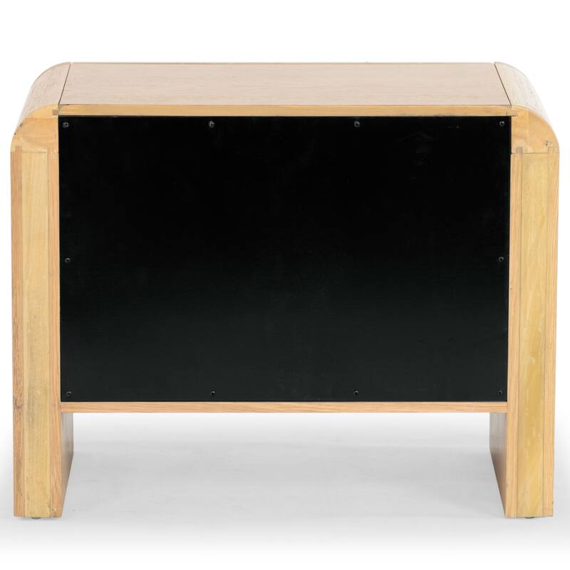 SAFAVIEH Couture Katrina Wood 2 Drawer Nightstand
