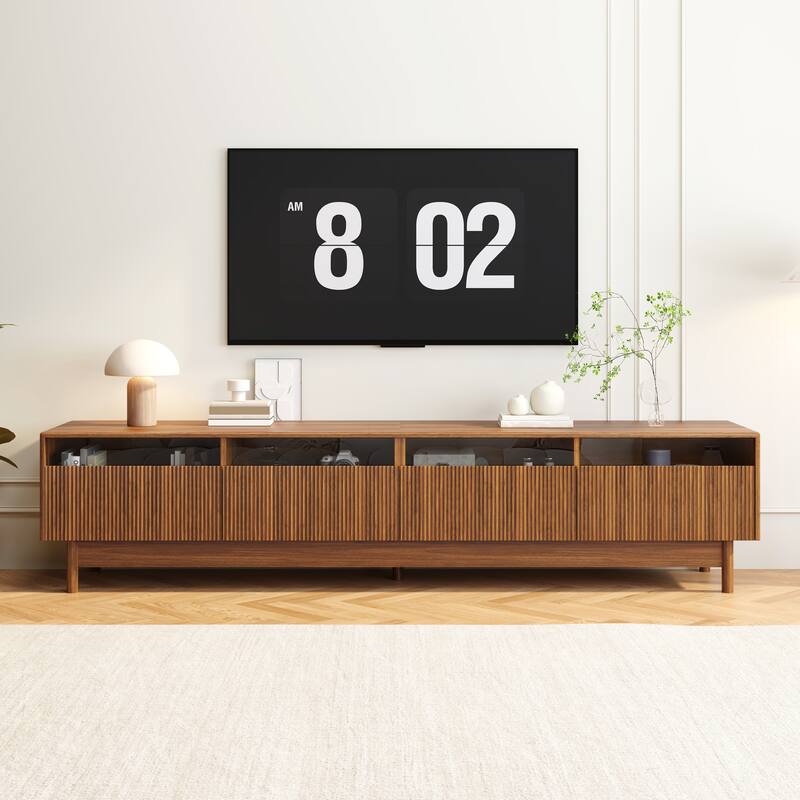 78inch TV Stand for Living Room - up to 85 Inch TVs