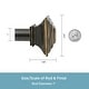 preview thumbnail 8 of 9, Kenney® Mission 1" Premium Decorative Window Double Curtain Rod, 36-66", Oil Rubbed Bronze