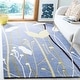 preview thumbnail 2 of 84, SAFAVIEH Handmade Soho Teuta Gardens N.Z. Wool Rug 3'6" x 5'6" - Blue/Multi - Rectangle