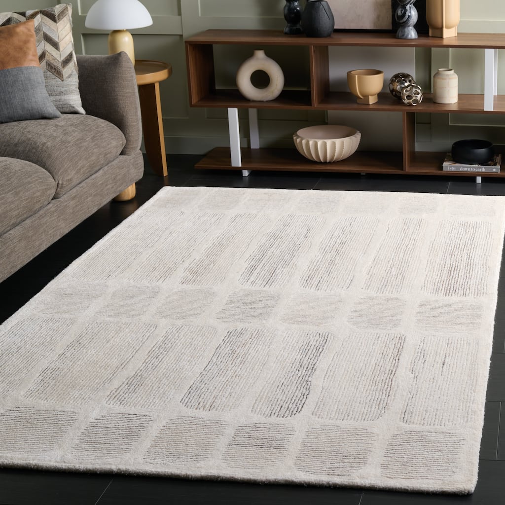 SAFAVIEH Handmade Metro Shmuela Wool Rug