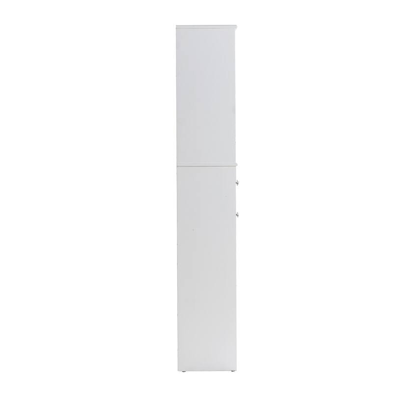 67" Tall Kitchen Pantry Cabinet with Doors and Shelves Stand Up Pantry Storage Cabinet with Drawer Food Cupboard Storage Cabinet