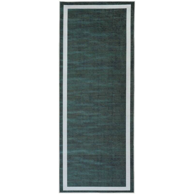 Machine Washable-Eco-Friendly Area Rug With Non-Slip Backing Everest Design