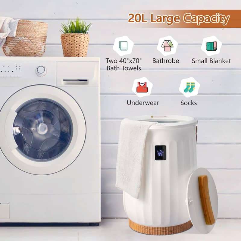 400W Electric Towel Warmer with LED Display
