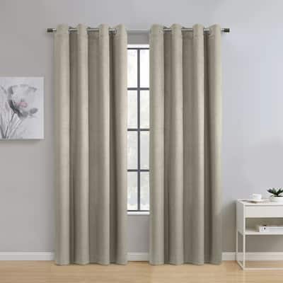 Paris 100% Blackout Grommet Curtain Panel