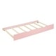 preview thumbnail 16 of 15, Pink Twin Size Solid Wood House Bed with Trundle & Storage