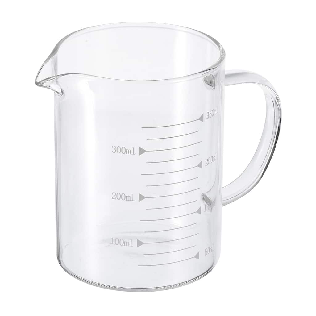 Glass Measuring Cup, 3.3 Borosilicate Glass for kitchen, Labs