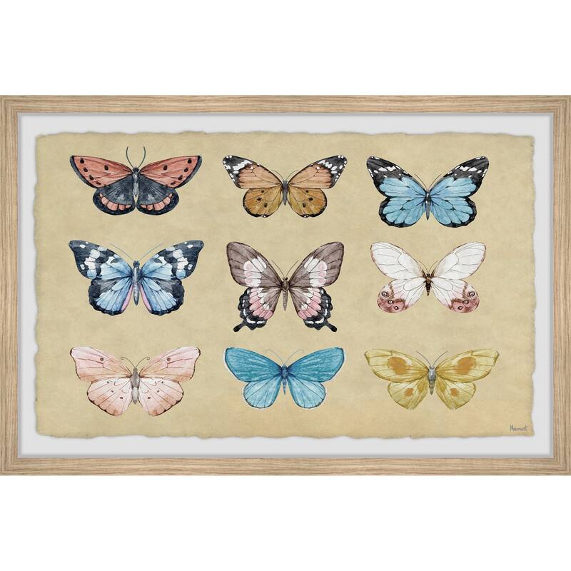 Striking Colors Framed Print