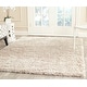 preview thumbnail 9 of 36, SAFAVIEH New York Shag Ruslana 1.2-inch Thick Rug 10' x 14' - Beige/Beige
