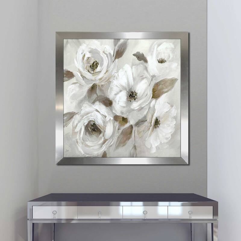 "Winter White (Square)" by Nan Print on Acrylic
