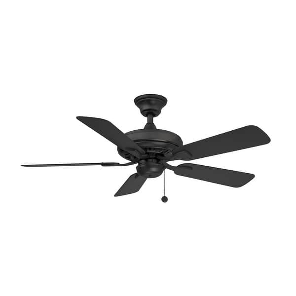 slide 2 of 4, Fanimation Edgewood 44 inch Indoor/Outdoor Ceiling Fan - Black
