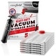 preview thumbnail 5 of 17, 5 Pack Vacuum Space Storage Saver Bags with Travel Pump by Casafield Large - 36 x 24 Inches