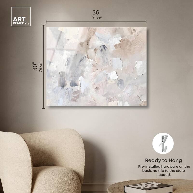 Soft Colors Fade II Acrylic by Art Remedy, Ready to Hang