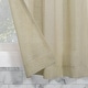 preview thumbnail 8 of 13, Archaeo Slub Textured Linen Blend Cafe Curtain Pair
