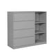 preview thumbnail 33 of 50, Twin over Twin Bunk Bed with 4 Drawers and 3 Shelves
