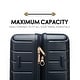 preview thumbnail 17 of 18, ELLE Louvre 2 Piece Expandable Polycarbonate Spinner Luggage Set