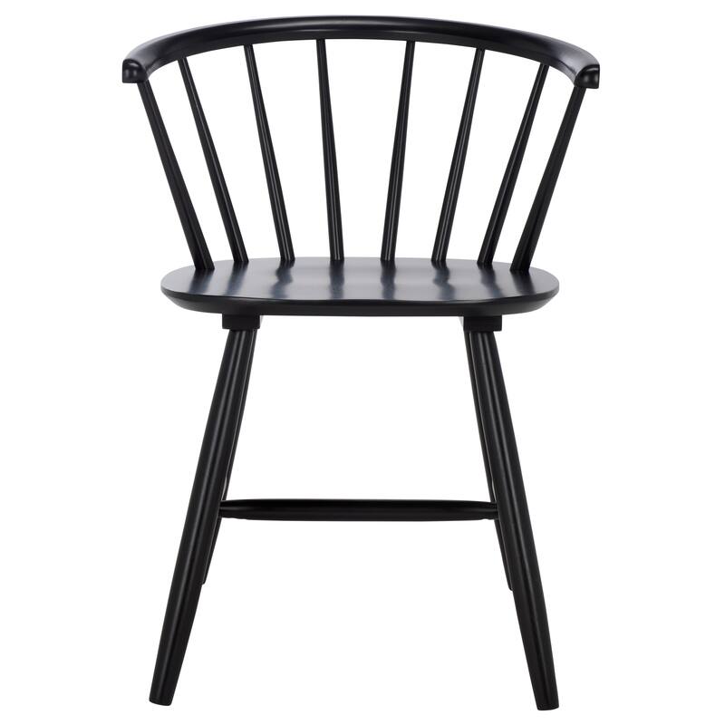 SAFAVIEH Zana Spindleback Windsor Dining Room Chair (Set of 2) - 21.3" W x 19.3" L x 29.9" H - 21"W x 19"D x 30"H