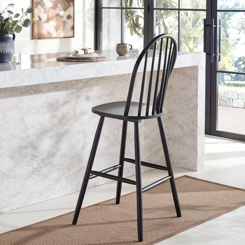 SAFAVIEH Home Omaha Bar Stool - 21"W x 20"D x 48"H