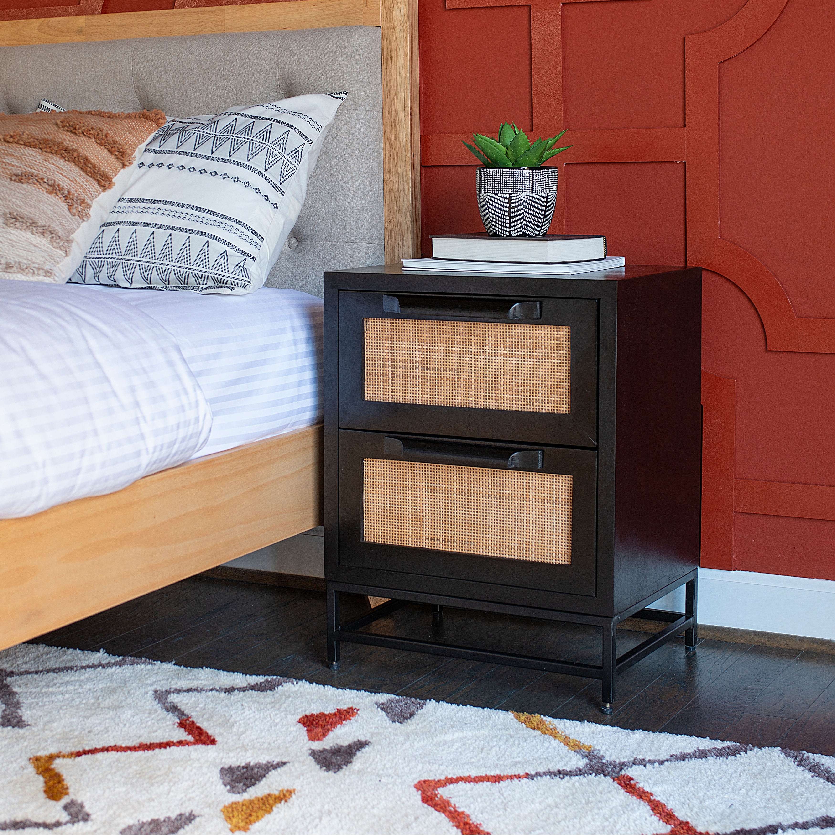 Linon Spence Two Drawer Cabinet