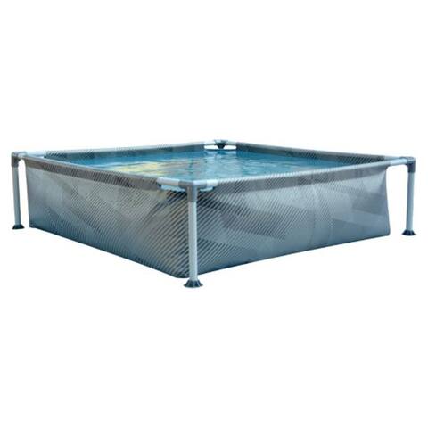 JLeisure Avenli 48 by 48 Inch 105 Gallon Square Above Ground Swimming Pool - 2.60